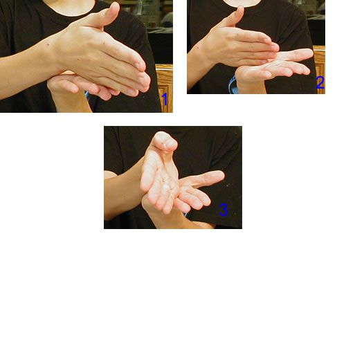 Signos del lenguaje de señas americano para alimentos
