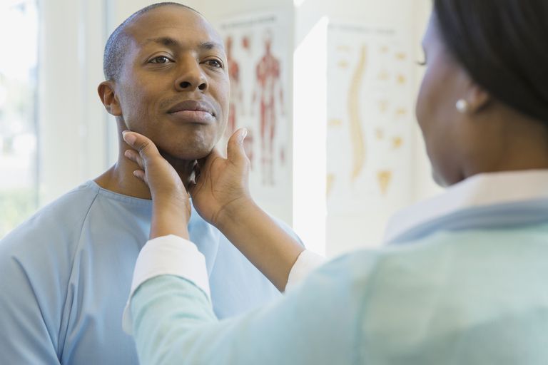 Cáncer y el istmo de la tiroides