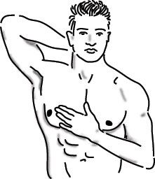 Cómo hacer un autoexamen mamario masculino (MBSE)