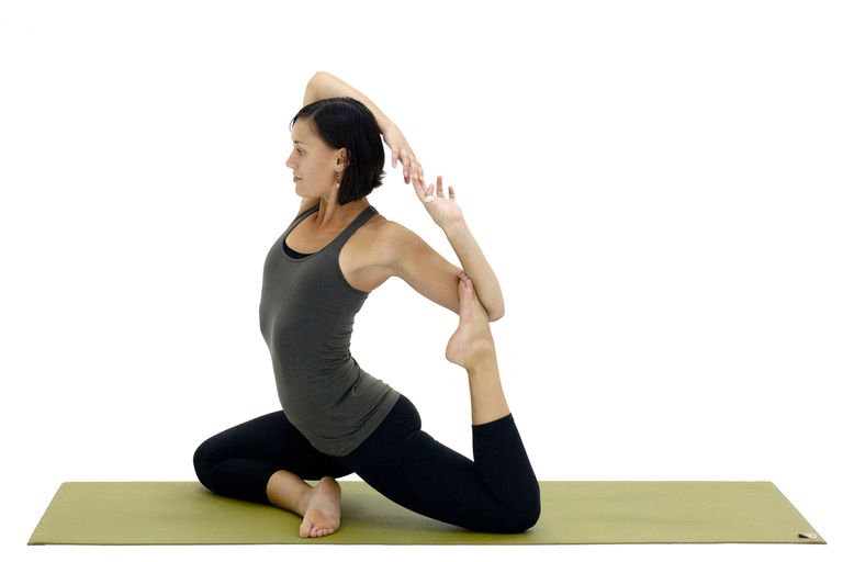 Sirena Yoga Pose - Variación de Paloma
