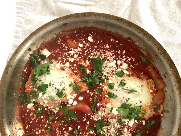 One-Pot North African Spicy Shakshuka