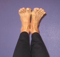 Pilates Reformer Footwork Series en el tapete