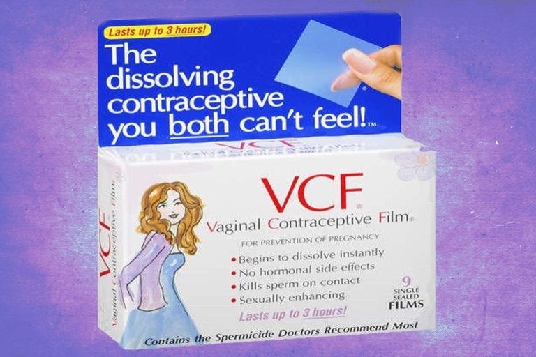 VCF: Película anticonceptiva vaginal