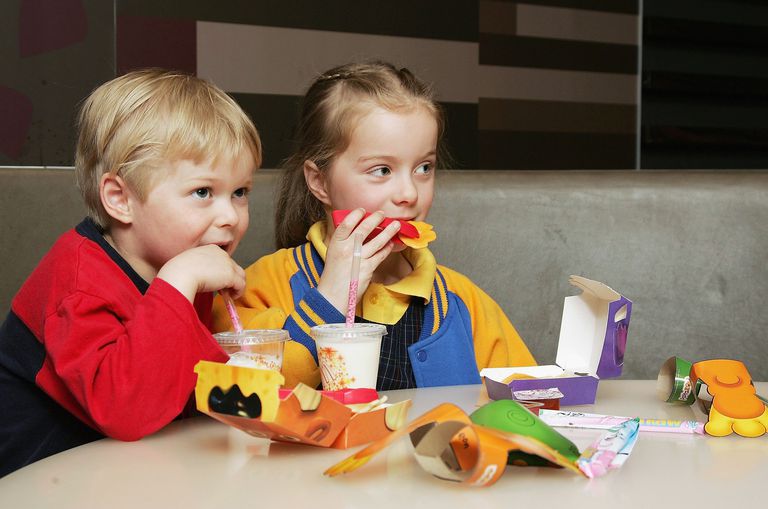 Las 5 mejores selecciones de comida rápida para niños