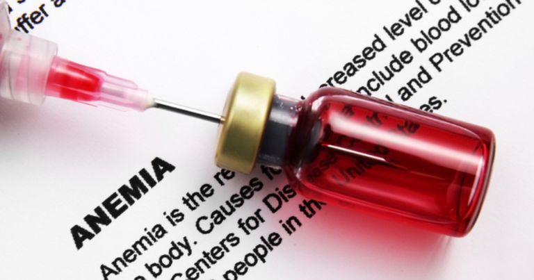 La anemia es un síntoma muy común de la enfermedad celíaca