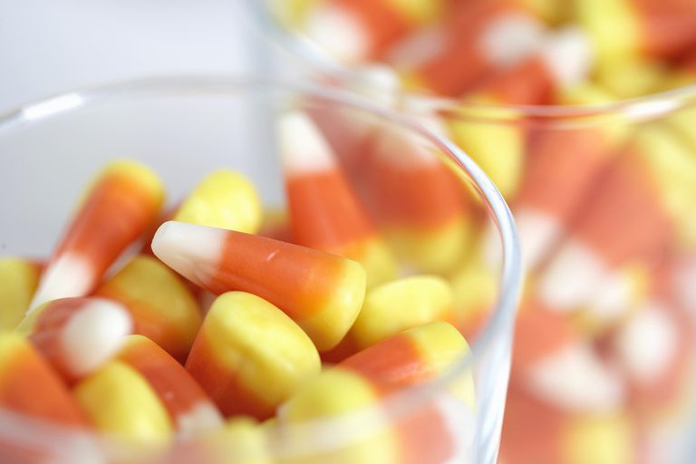 Carbohidratos y calorías en Candy de Halloween