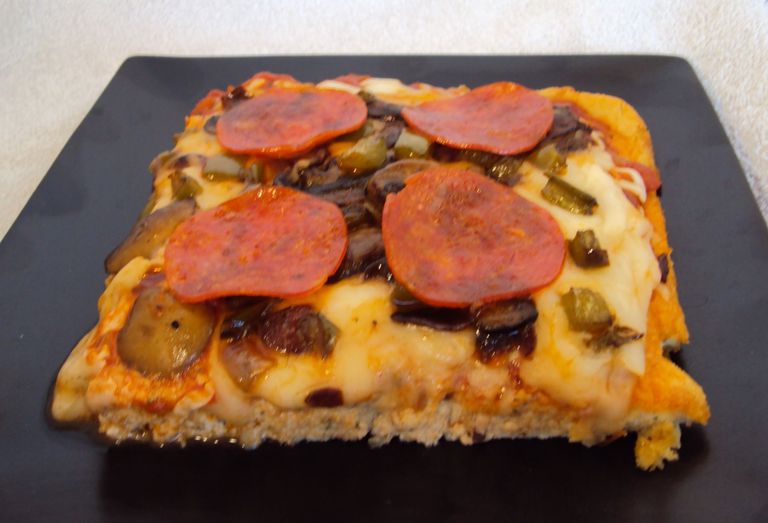 Plato para pizza sin plato sin gluten