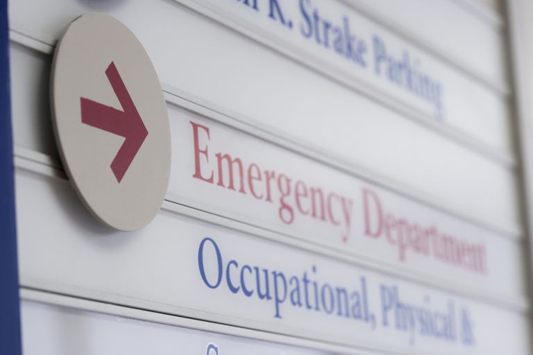Fraseología de primeros auxilios: Sala de emergencias o departamento de emergencias