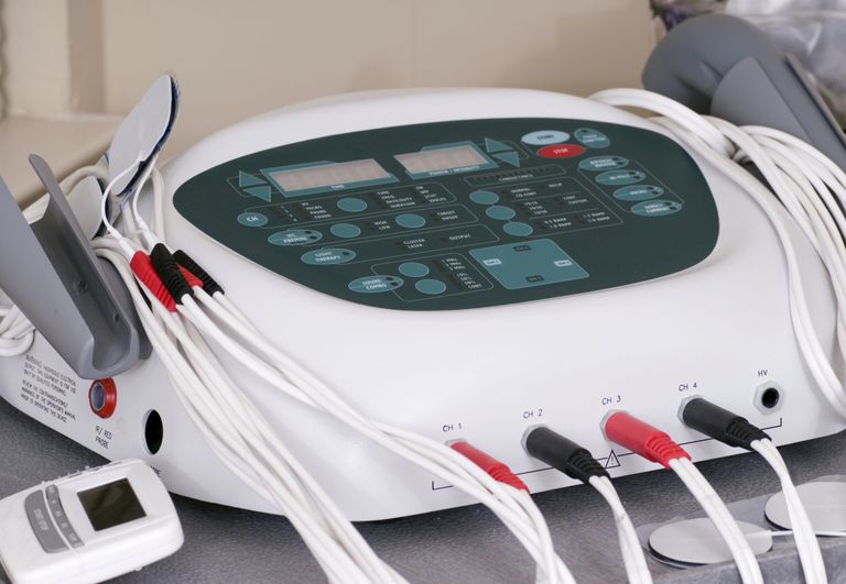 Cómo los fisioterapeutas usan estimulación eléctrica
