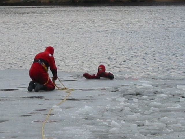 Rescate en el hielo