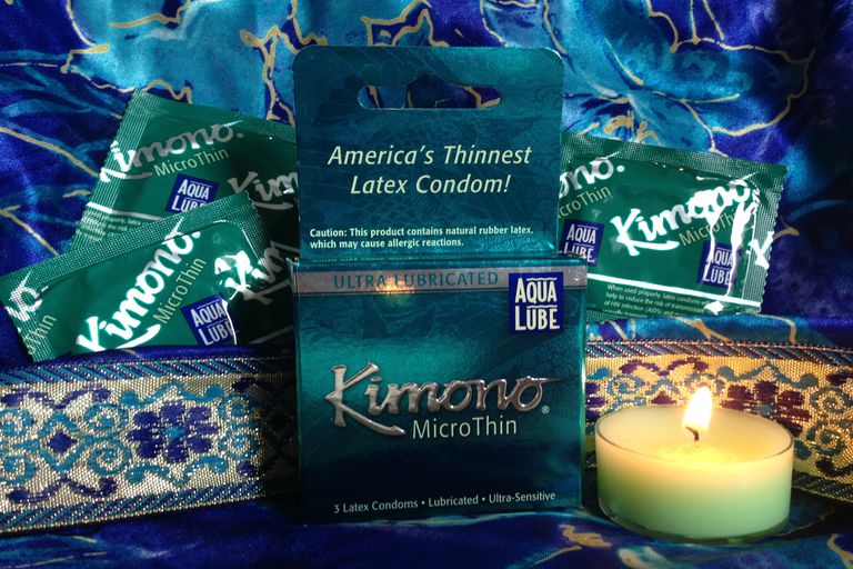 Kimono MicroThin Condoms Plus Aqua Lube