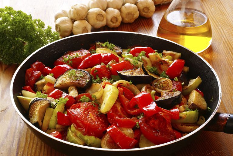 Recetas de ratatouille de verduras de verano mediterráneo