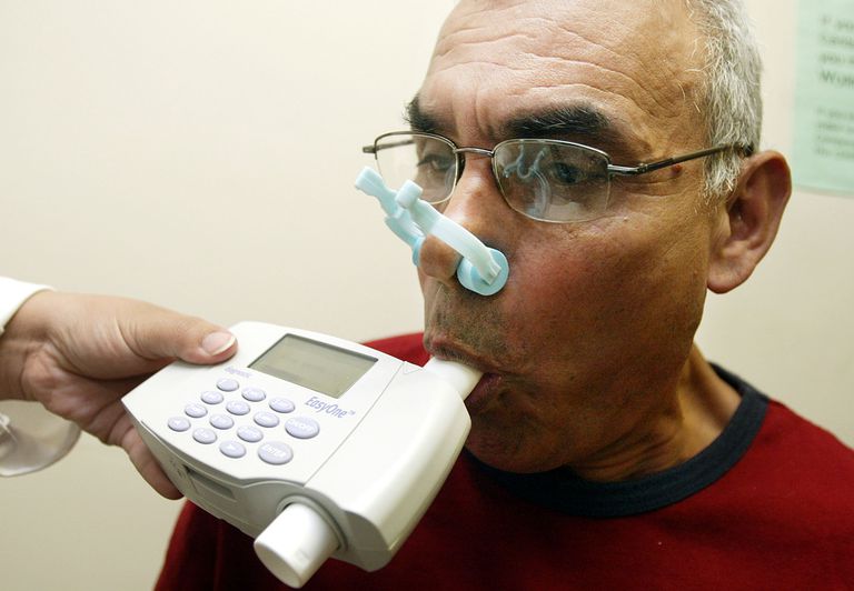 Pruebas de la función pulmonar para la EPOC