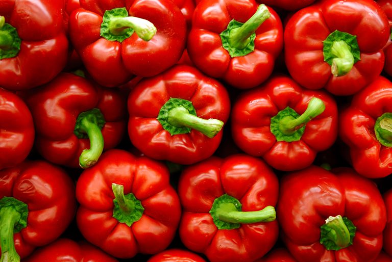 Información nutricional de Red Bell Pepper
