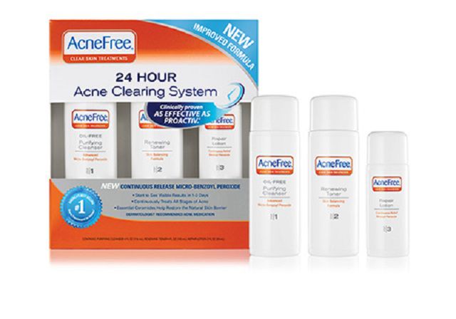 Revisión: AcneFree 24 Hour Acne Clearing System
