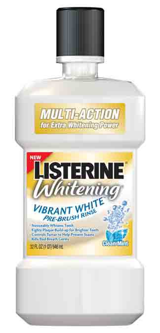 Revisión de Listerine Whitening Vibrant White Pre-Brush Rinse