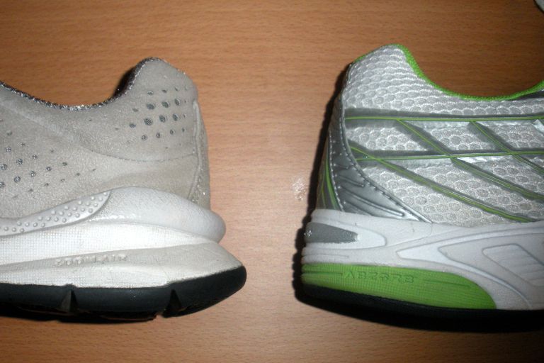 Zapatillas para correr vs. Zapatos para caminar