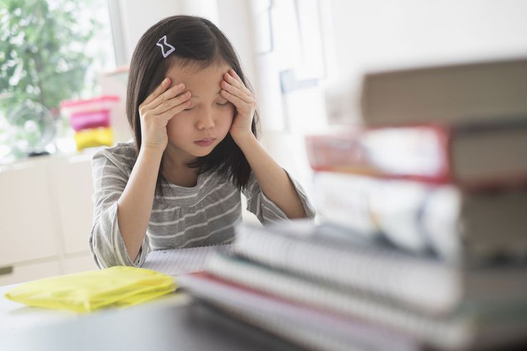 Síntomas y tratamiento de los dolores de cabeza por tensión en los niños