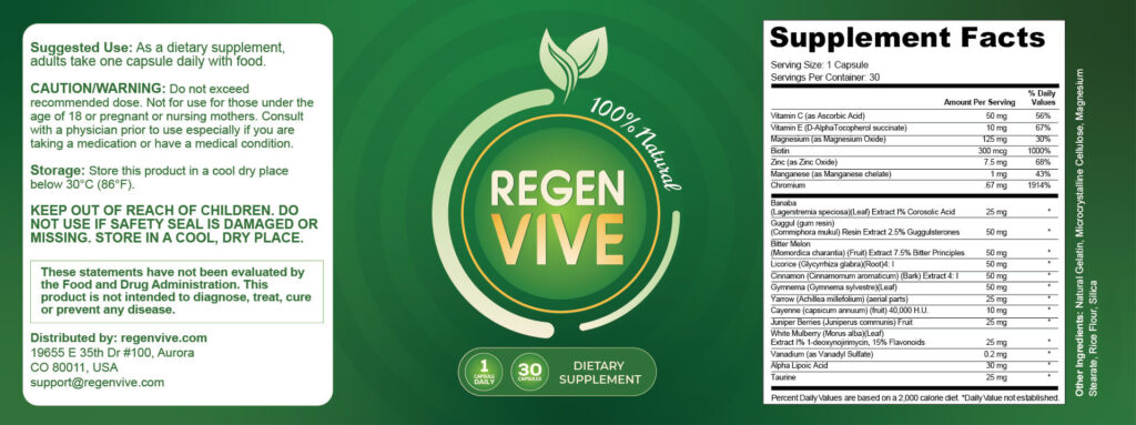 regenvive label