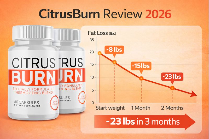 CitrusBurn review 2026 supplement bottle fat loss results tracking